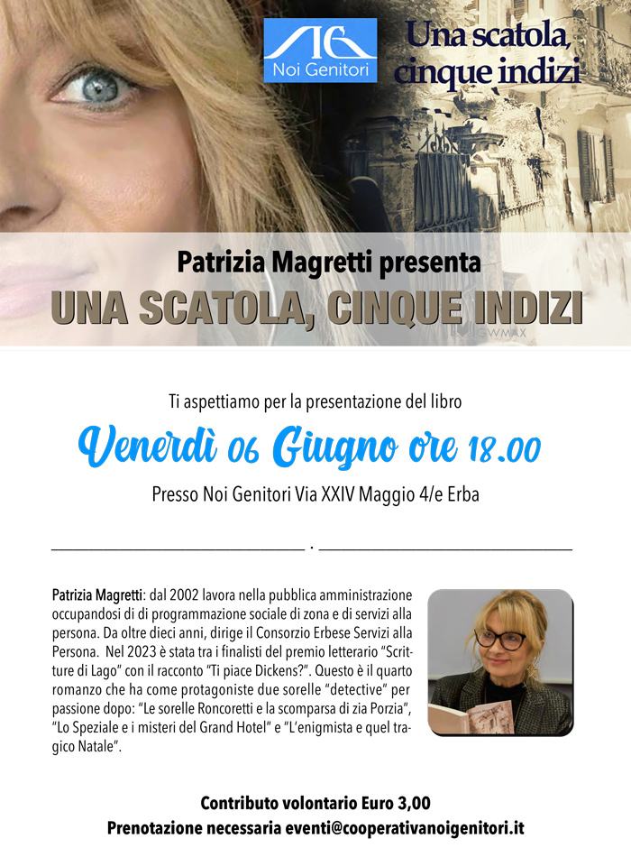 Una scatola cinque indizi manifesto